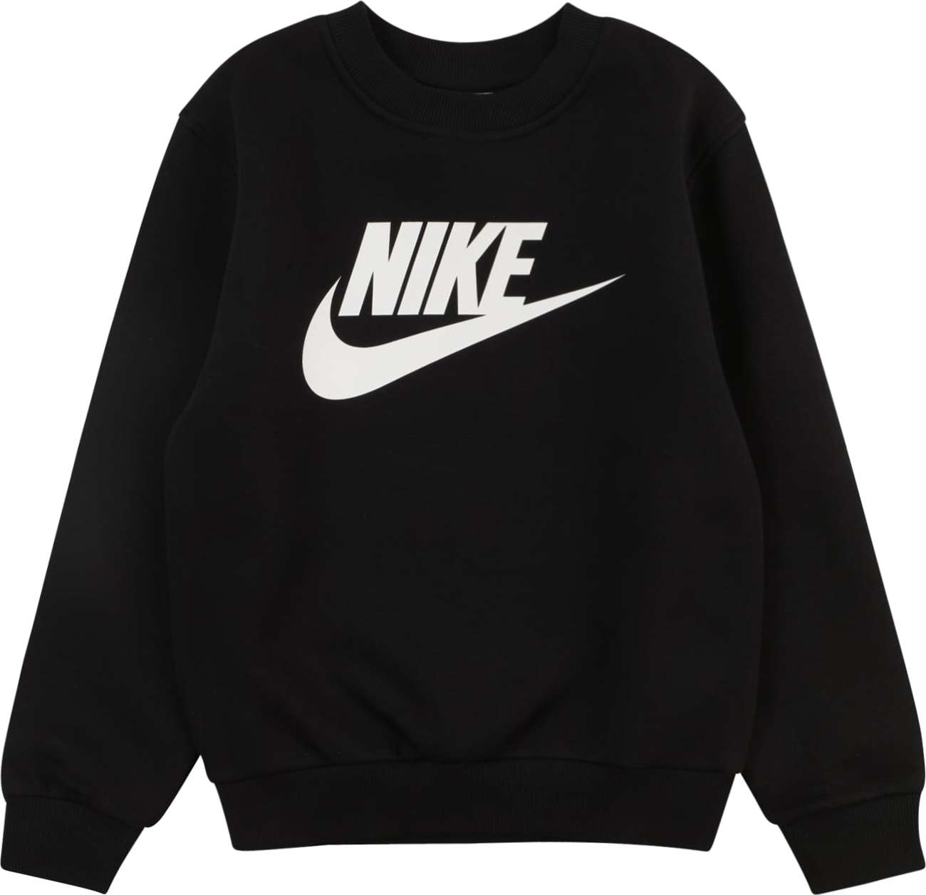 Mikina Nike Sportswear černá / bílá