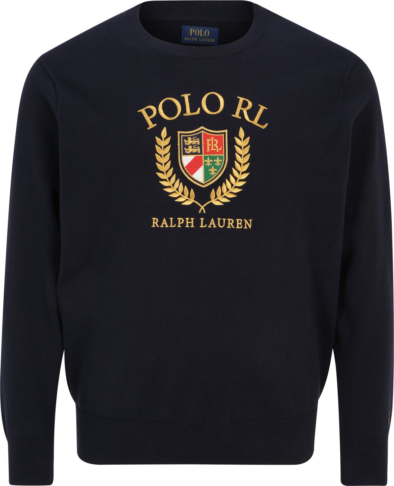 Mikina Polo Ralph Lauren Big & Tall noční modrá / zlatá / trávově zelená / červená