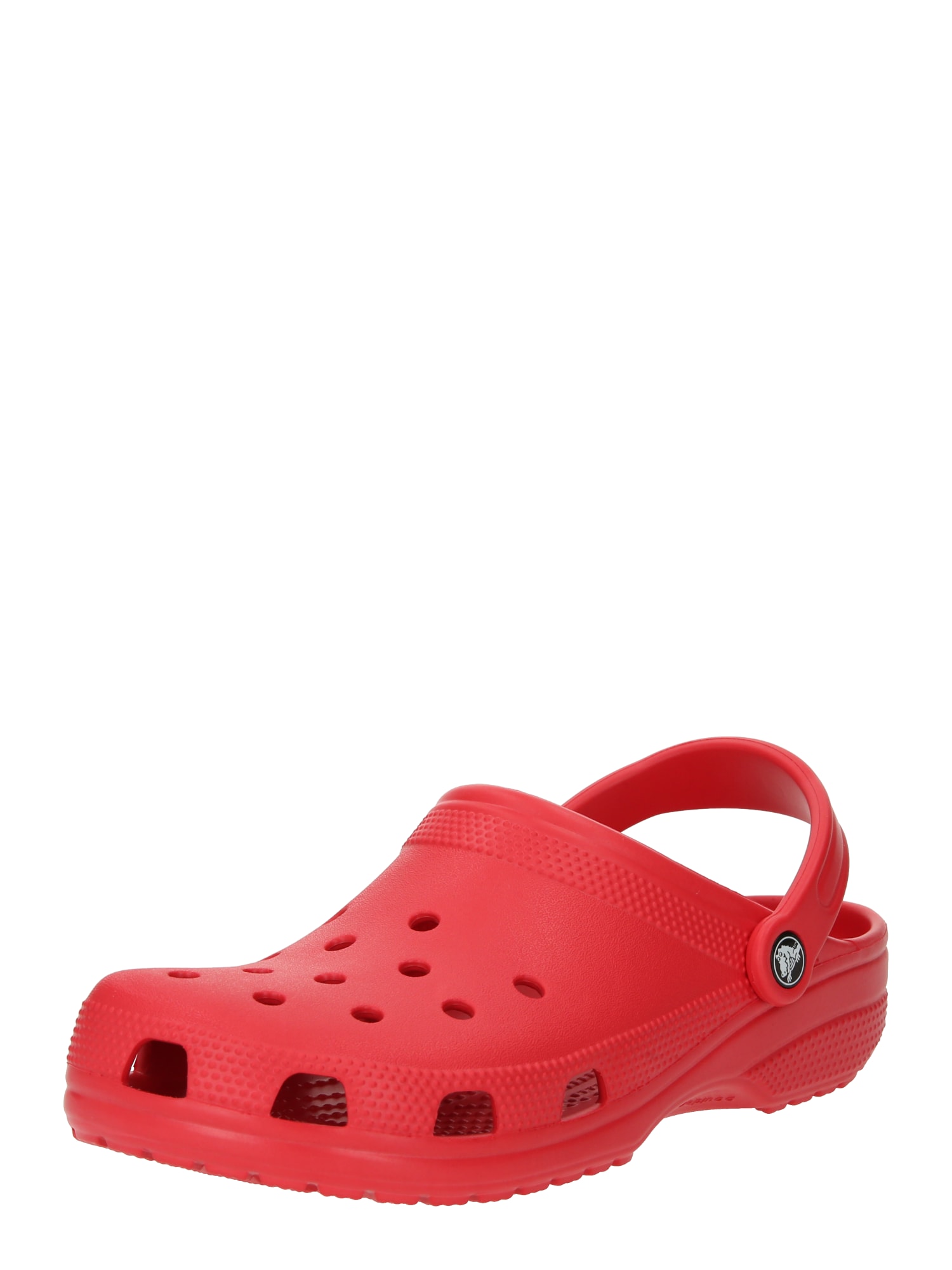 Pantofle 'Classic' Crocs červená / černá / bílá