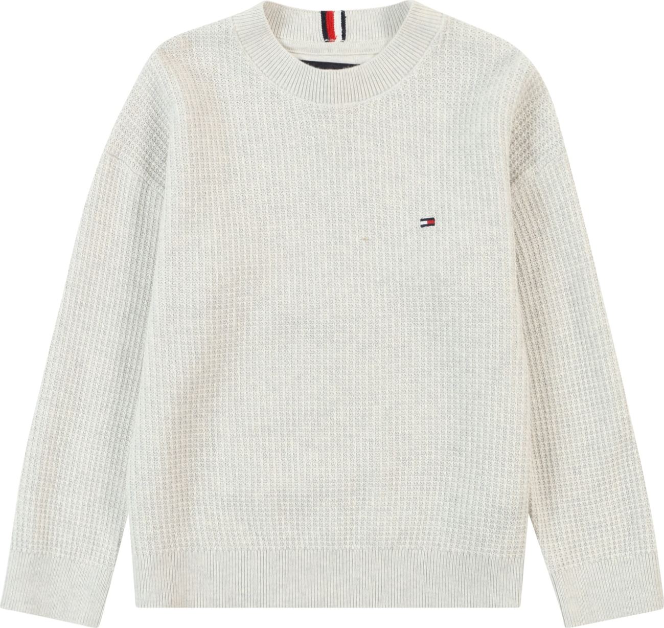 Svetr Tommy Hilfiger námořnická modř / šedá / červená / bílá