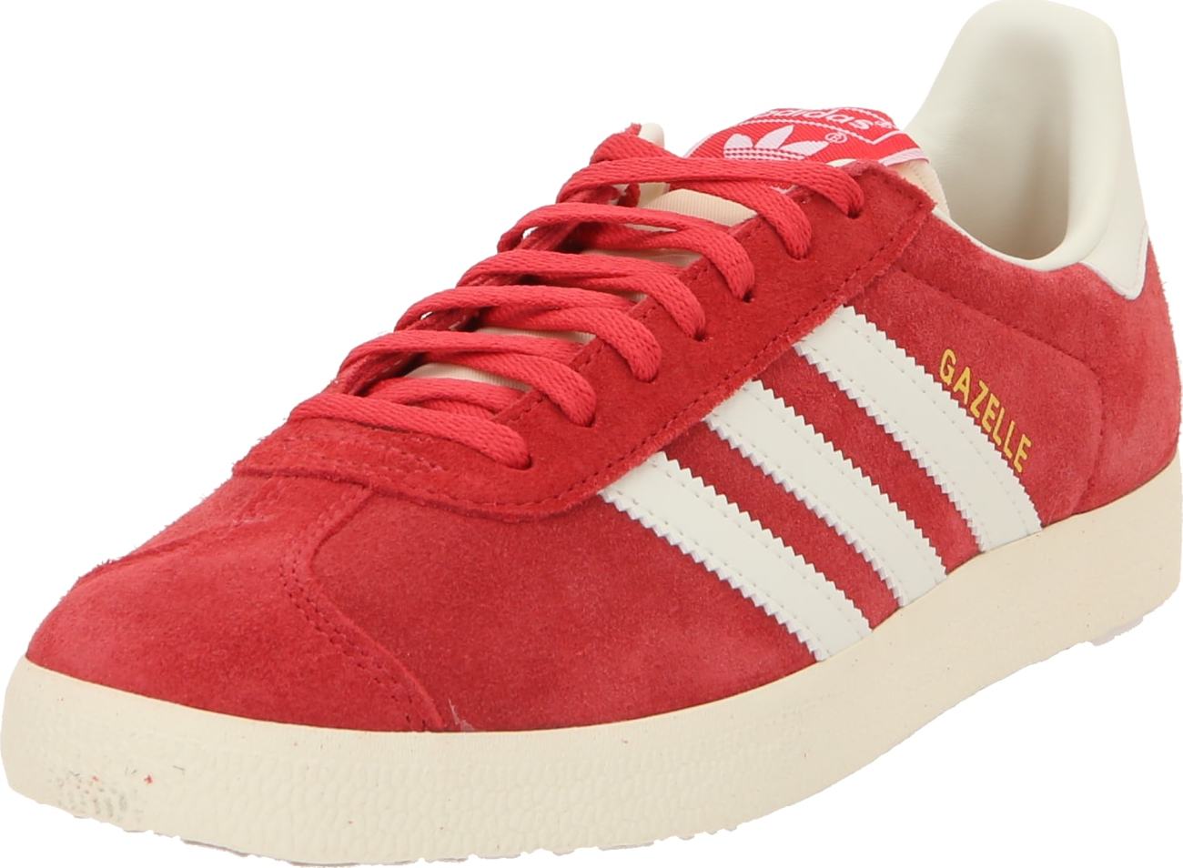 Tenisky 'Gazelle' adidas Originals zlatá / červená / bílá