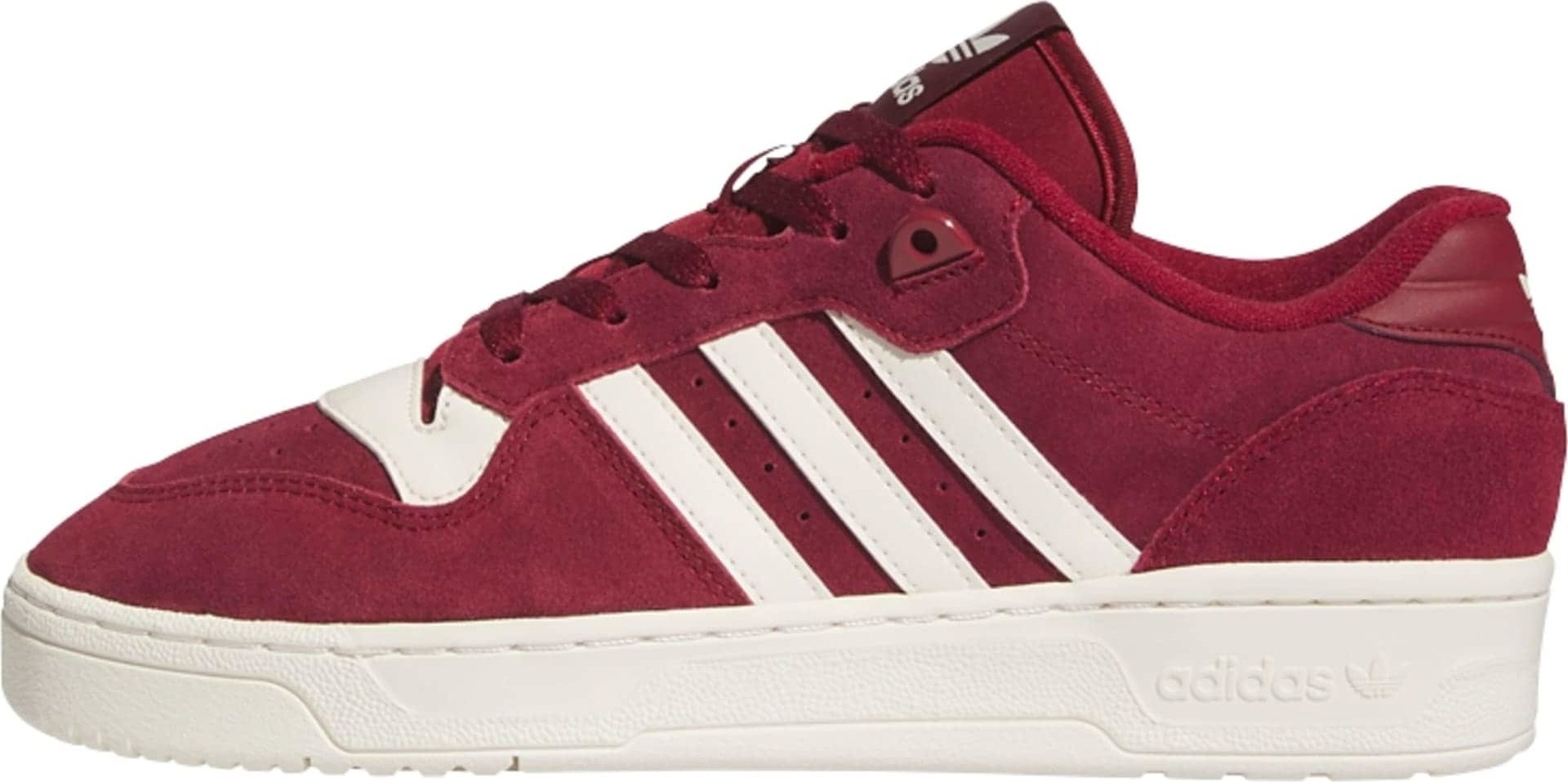 Tenisky 'Rivalry' adidas Originals burgundská červeň / offwhite